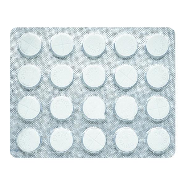 DIOVOL COOL BLUE CHEWABLE Tablet 20's