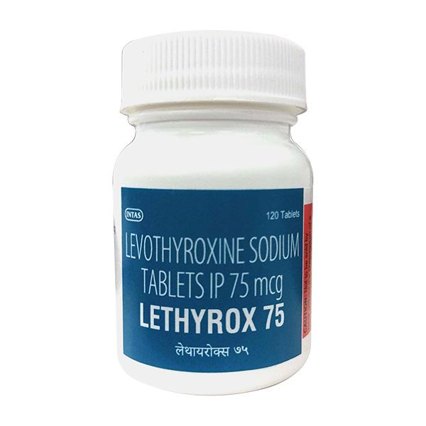 LETHYROX 75 Tablet 120's