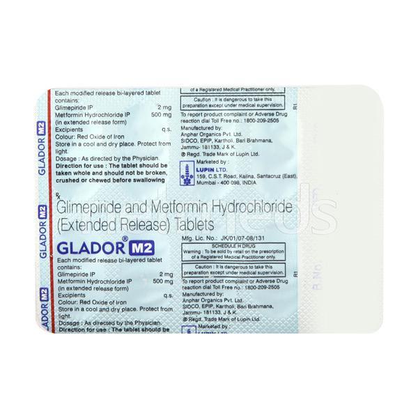 Glador M2 Tablet 10'S