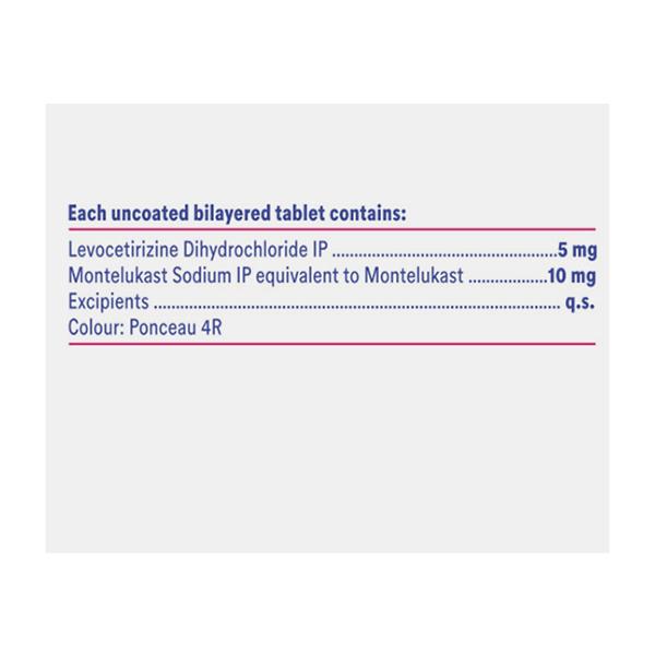 VOZET M 5/10mg Tablet 10's