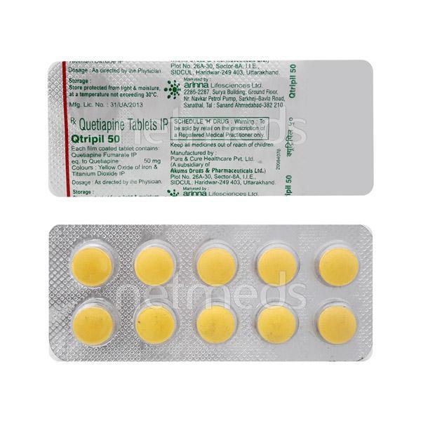 Qtripil 50mg Tablet 10'S - Global Surgicals