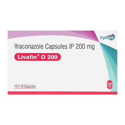 LIVAFIN O 200 Capsule 10's