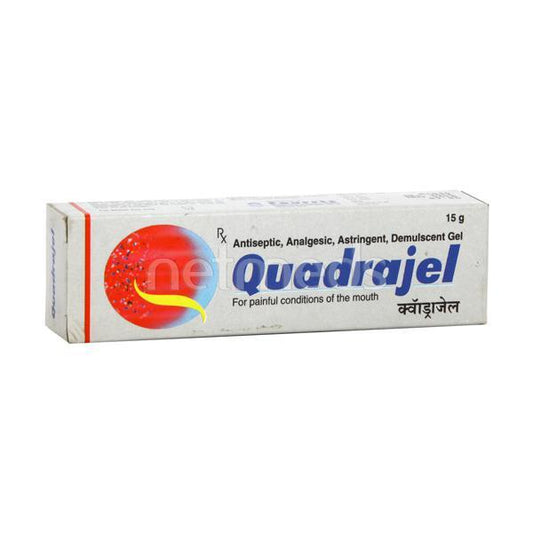 Quadrajel Gel 15gm - Global Surgicals