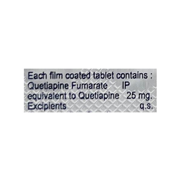 QUEFECT 25 Tablet 10's - Global Surgicals