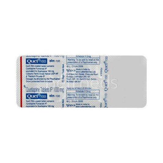 Quel 100mg Tablet 10'S - Global Surgicals