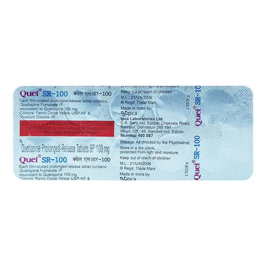 Quel SR 100mg Tablet 10'S - Global Surgicals