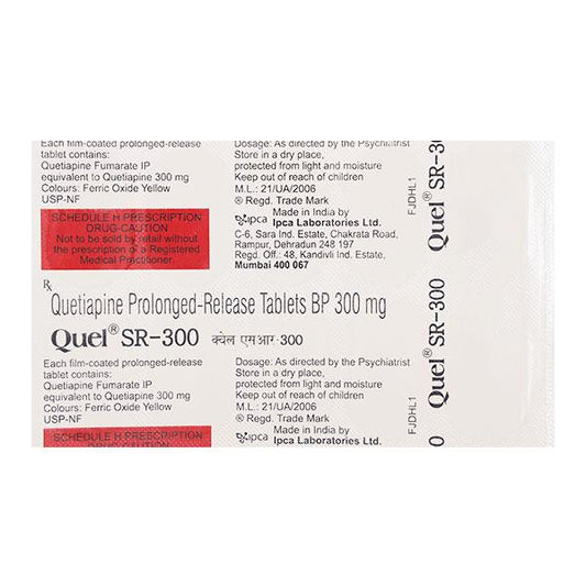 Quel SR 300mg Tablet 10'S - Global Surgicals