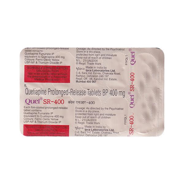 Quel SR 400mg Tablet 10'S - Global Surgicals