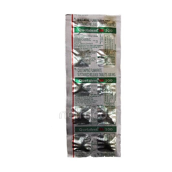 Quetalent SR 100mg Tablet 10'S - Global Surgicals