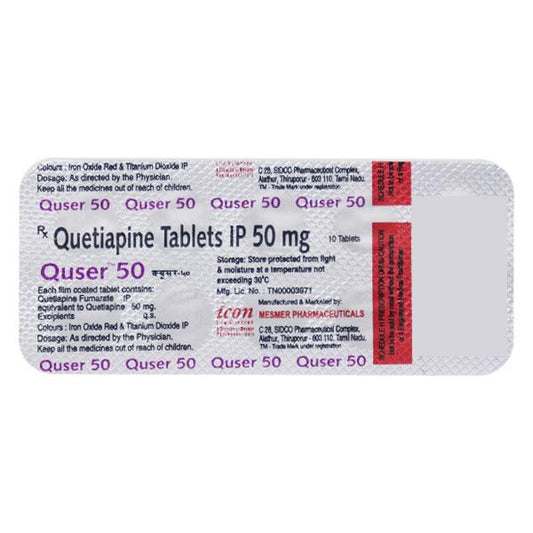 Quser 50mg Tablet 10'S - Global Surgicals