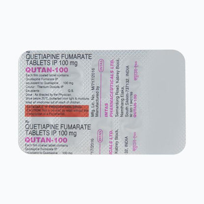 Qutan 100mg Tablet 10'S - Global Surgicals