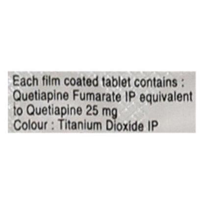 Qutan 25mg Tablet 10'S - Global Surgicals