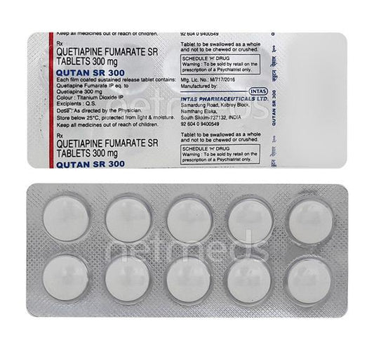 Qutan SR 300mg Tablet 10'S - Global Surgicals