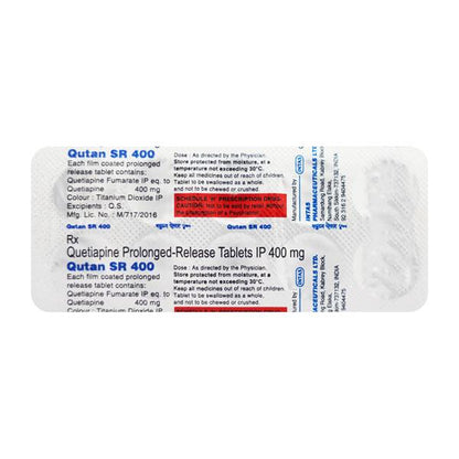 Qutan SR 400mg Tablet 10'S - Global Surgicals