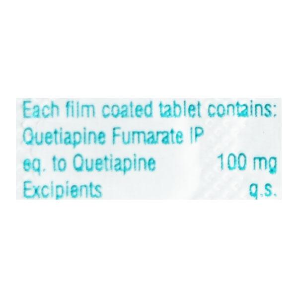 Qutipin 100mg Tablet 10'S - Global Surgicals