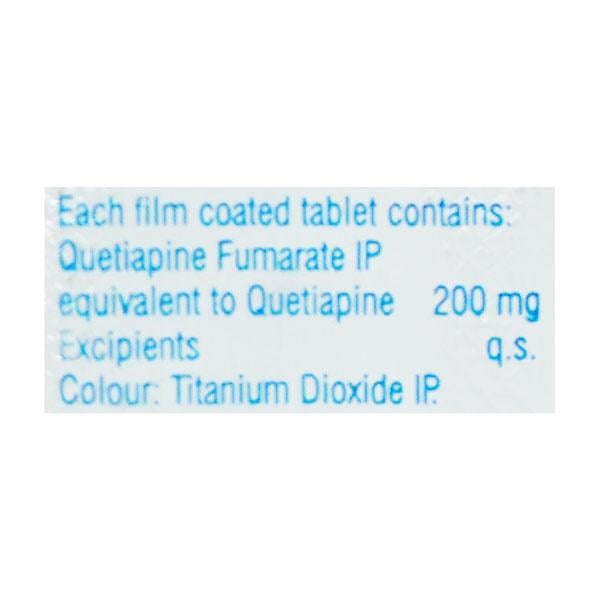 Qutipin 200mg Tablet 10'S - Global Surgicals