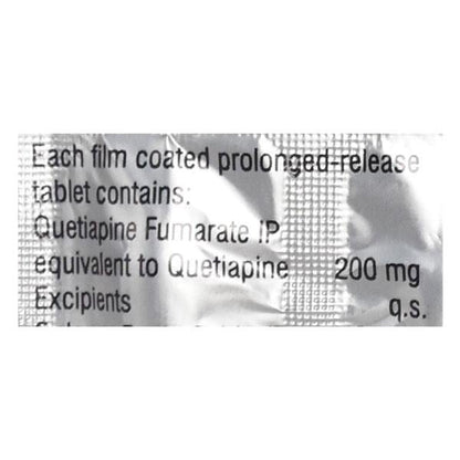 Qutipin SR 200mg Tablet 10'S - Global Surgicals
