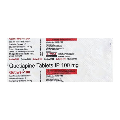 Qutiwel 100mg Tablet 10'S - Global Surgicals