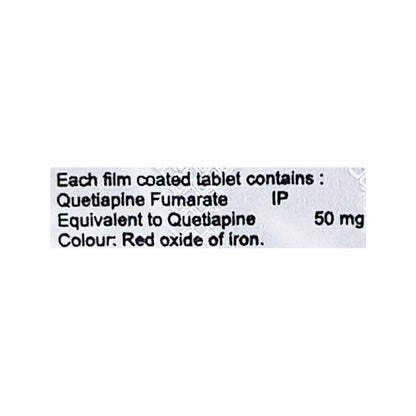 Qutiwel 50mg Tablet 10'S - Global Surgicals
