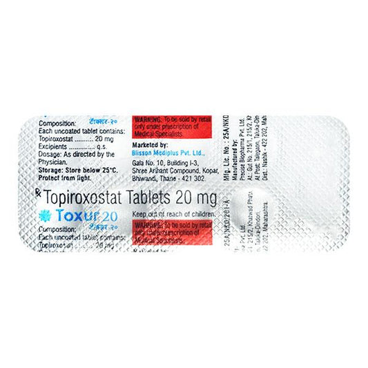 TOXUR 20 Tablet 10's
