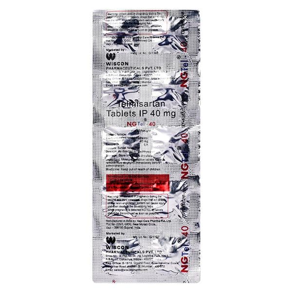 Telmisartan(Dr.Reddys) 40mg Tablet 100'S