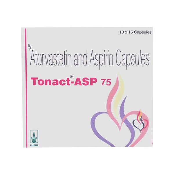 Tonact Asp 75mg Capsule 15'S