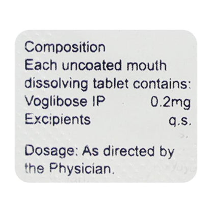 Voglikem 0.2mg Tablet 10'S