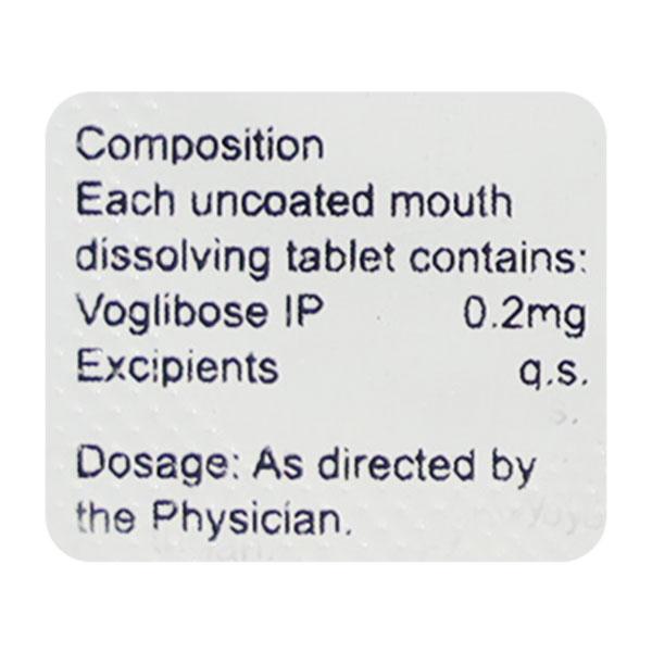 Voglikem 0.2mg Tablet 10'S