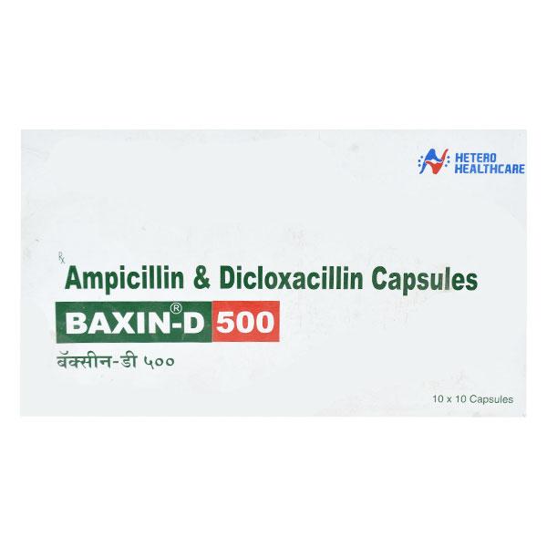 BAXIN D 500mg Capsule 10's