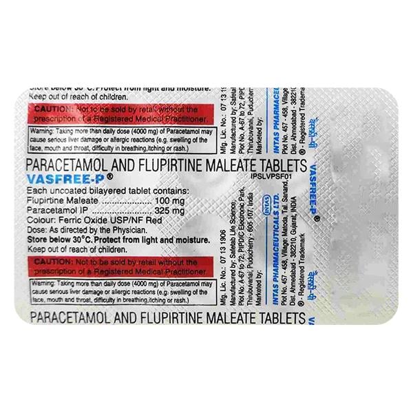 VASFREE P Tablet 10's