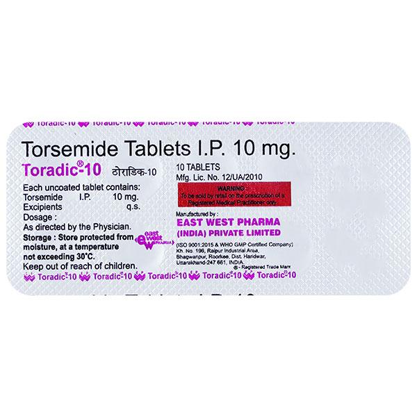 Toradic 10mg Tablet 10'S