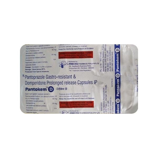 PANTOKEM D Capsule 10's
