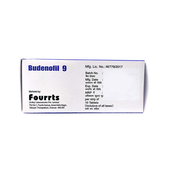 BUDENOFIL 9 Tablet 10's
