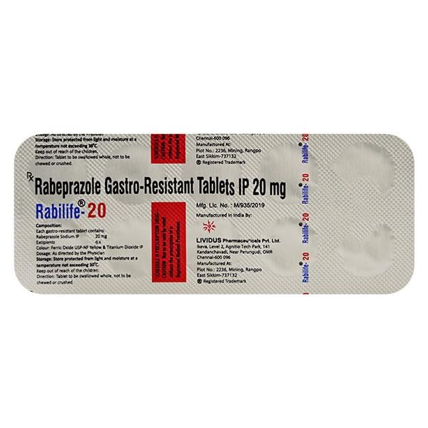 RABILIFE 20 Tablet 10's