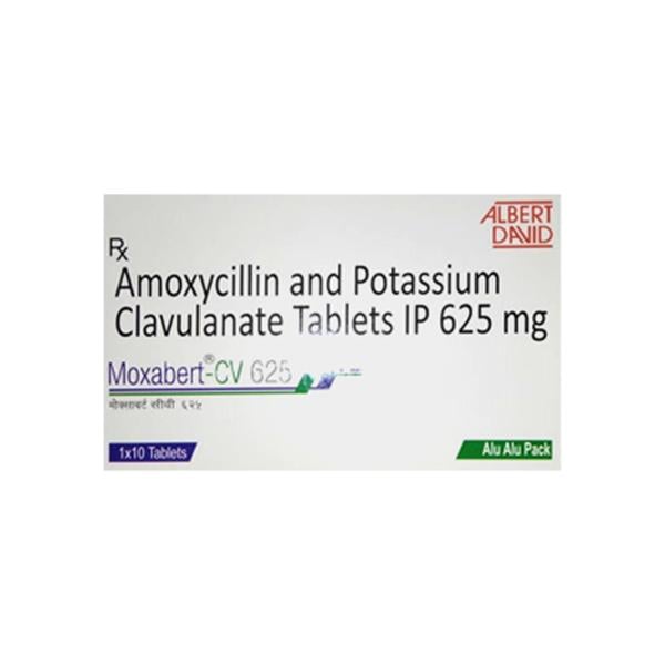 MOXABERT CV 625 Tablet 10's