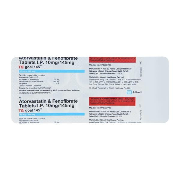 TG Goal 145mg Tablet 10'S
