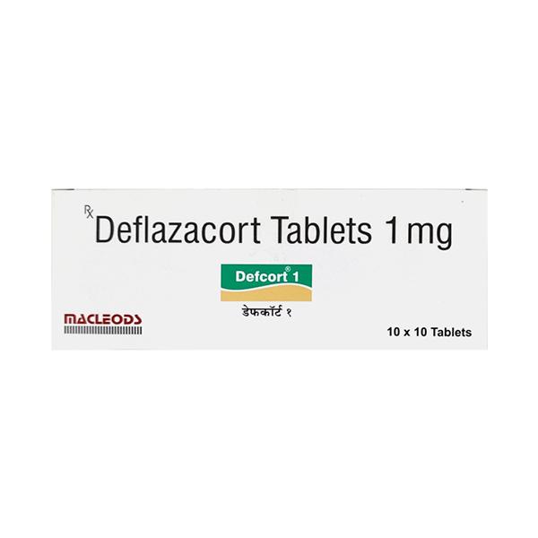 Defcort 1mg Tablet 10'S