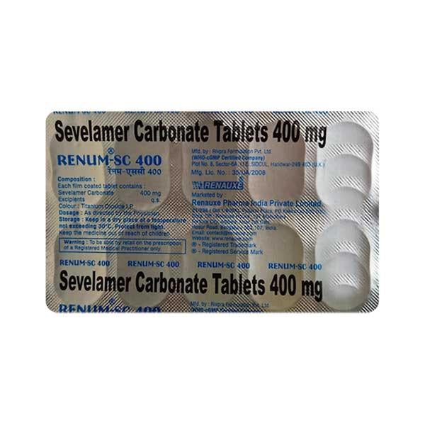 RENUM SC 400 Tablet 10's
