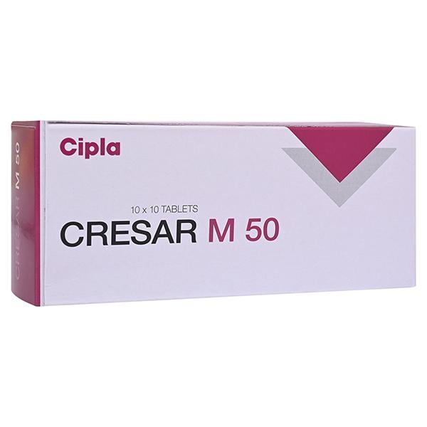 CRESAR M 50 Tablet 10's