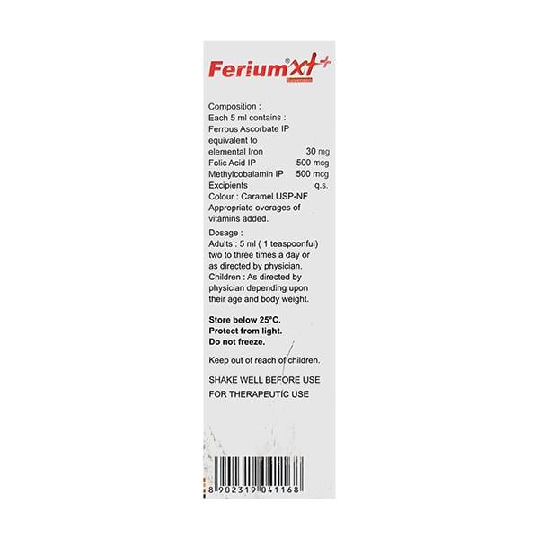 Ferium Xt+ Orange Flavour Suspension 200ml