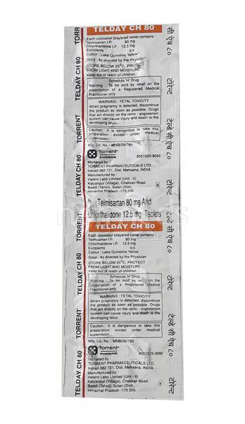 Telday CH 80mg Tablet 10'S