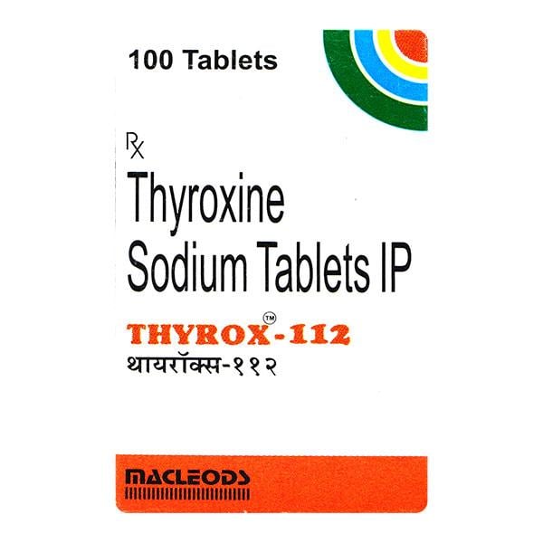 THYROX 112 Tablet 100's