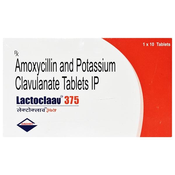 LACTOCLAAV 375 Tablet 10's