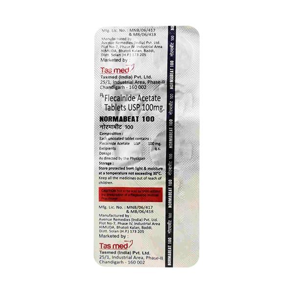 NORMABEAT 100 Tablet 10's