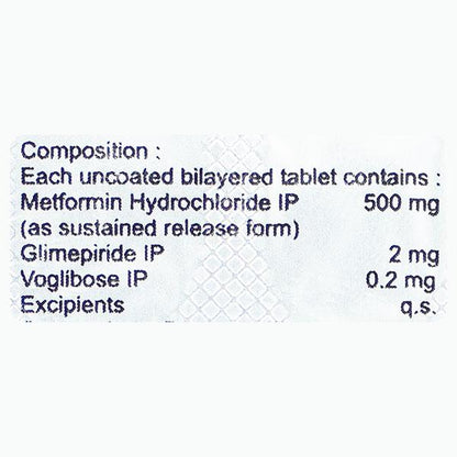 APRIGLIM MV 2 Tablet 15's