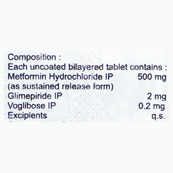 APRIGLIM MV 2 Tablet 15's