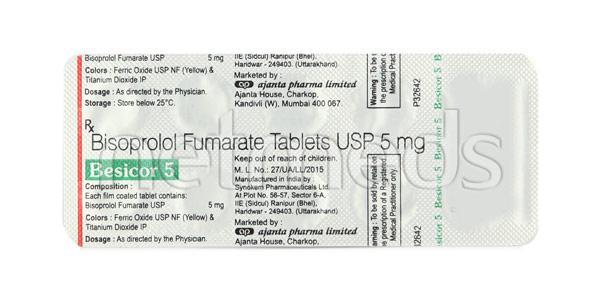 Besicor 5mg Tablet 10'S
