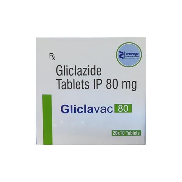 GLICLAVAC 80 Tablet 10's