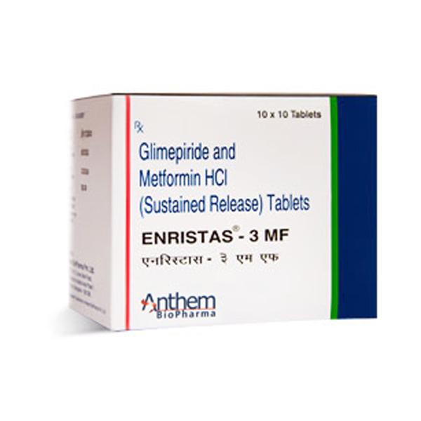 ENRISTAS 3MF Tablet 10'S