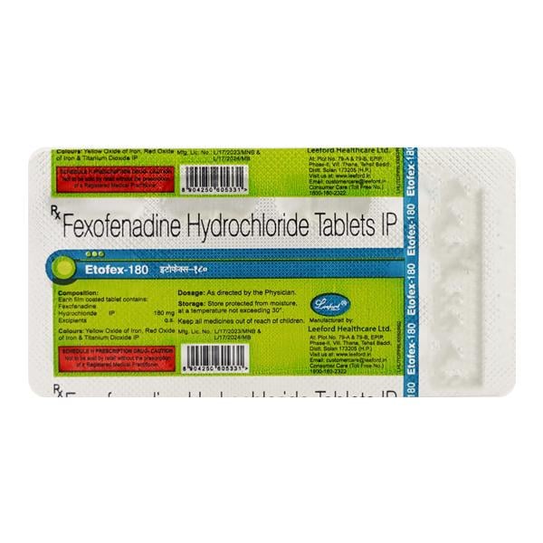 ETOFEX 180 Tablet 10's